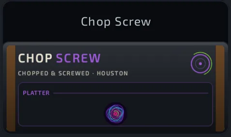 Chop Screw