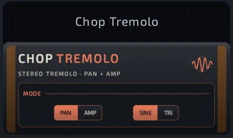 Chop Tremolo