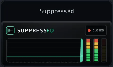 Suppressed
