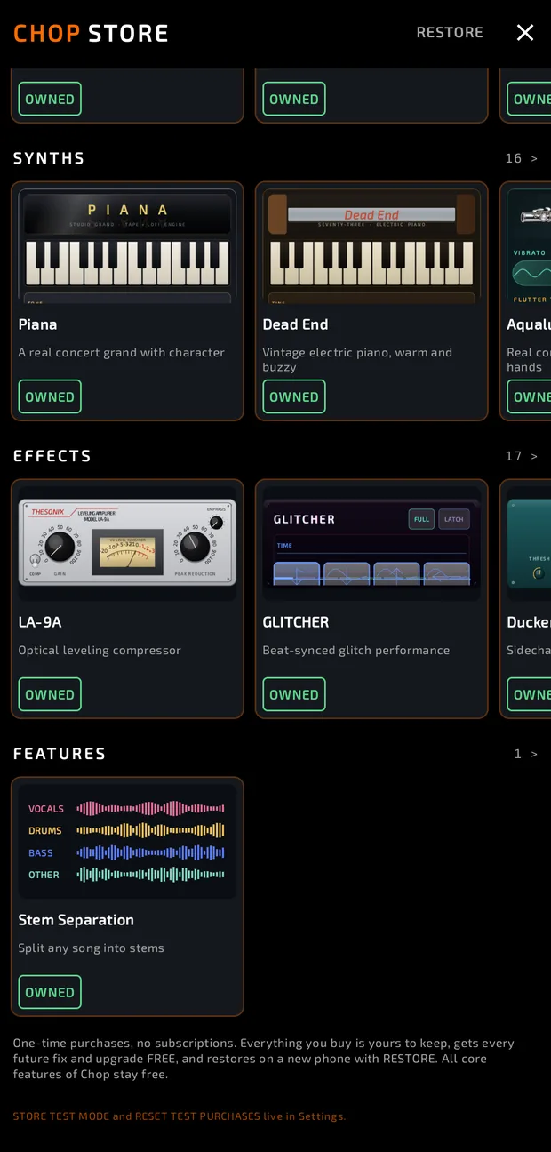 Synths
